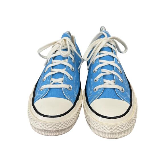 Converse Chuck 70 OX Blue Canvas Sneakers Women 9 Men 7 Classic Low Top Unisex - Picture 1 of 10